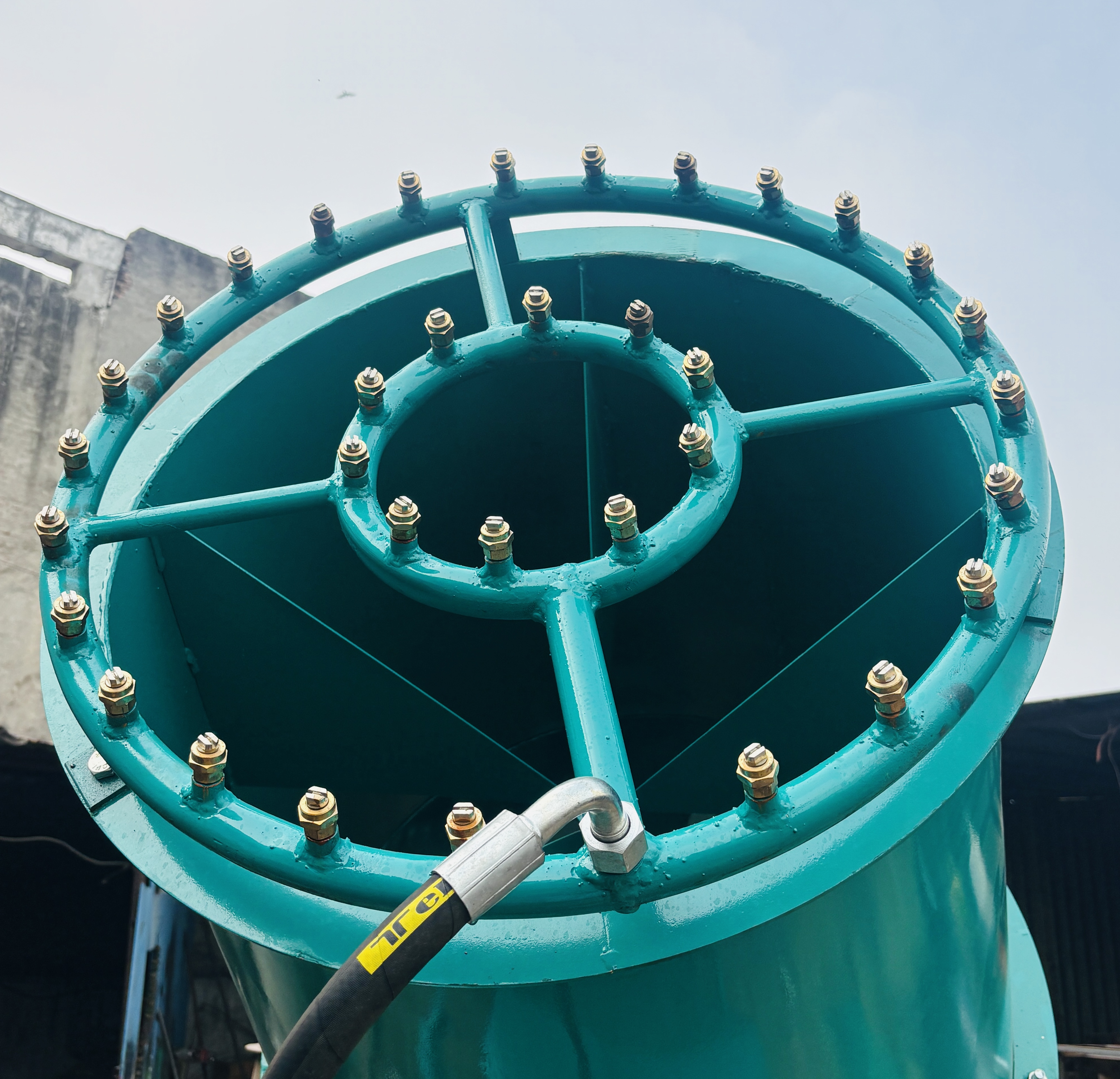 Empower dust suppression cannon — nozzle ring detail