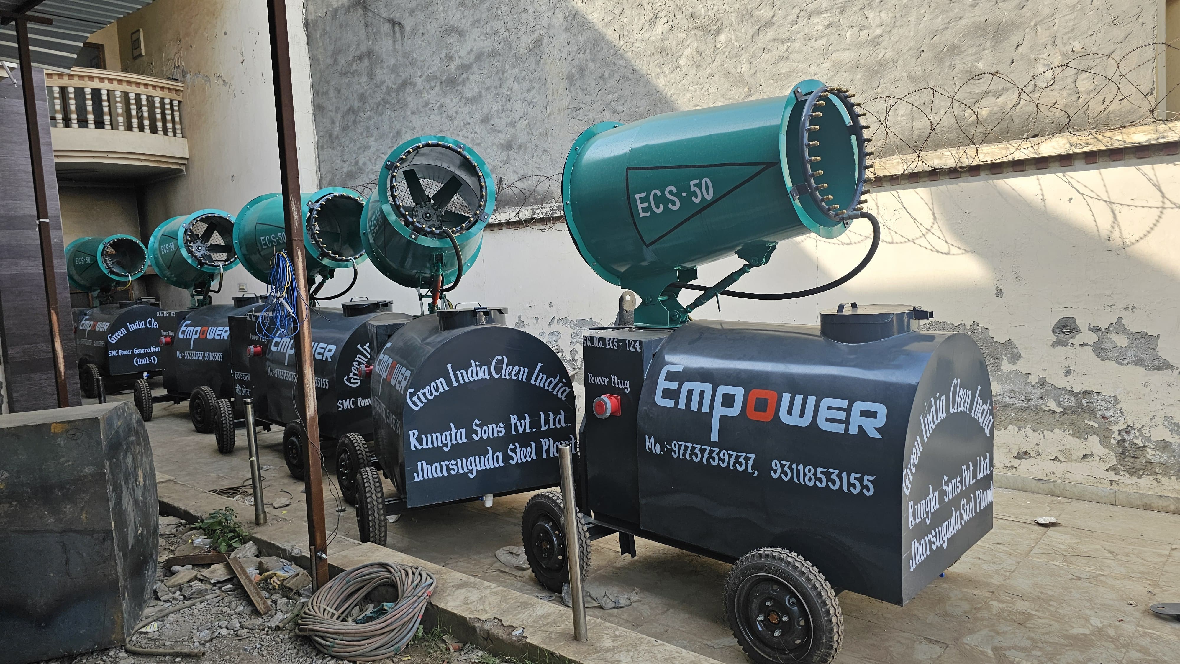 Roof Mounted Anti Smog Gun — gallery image