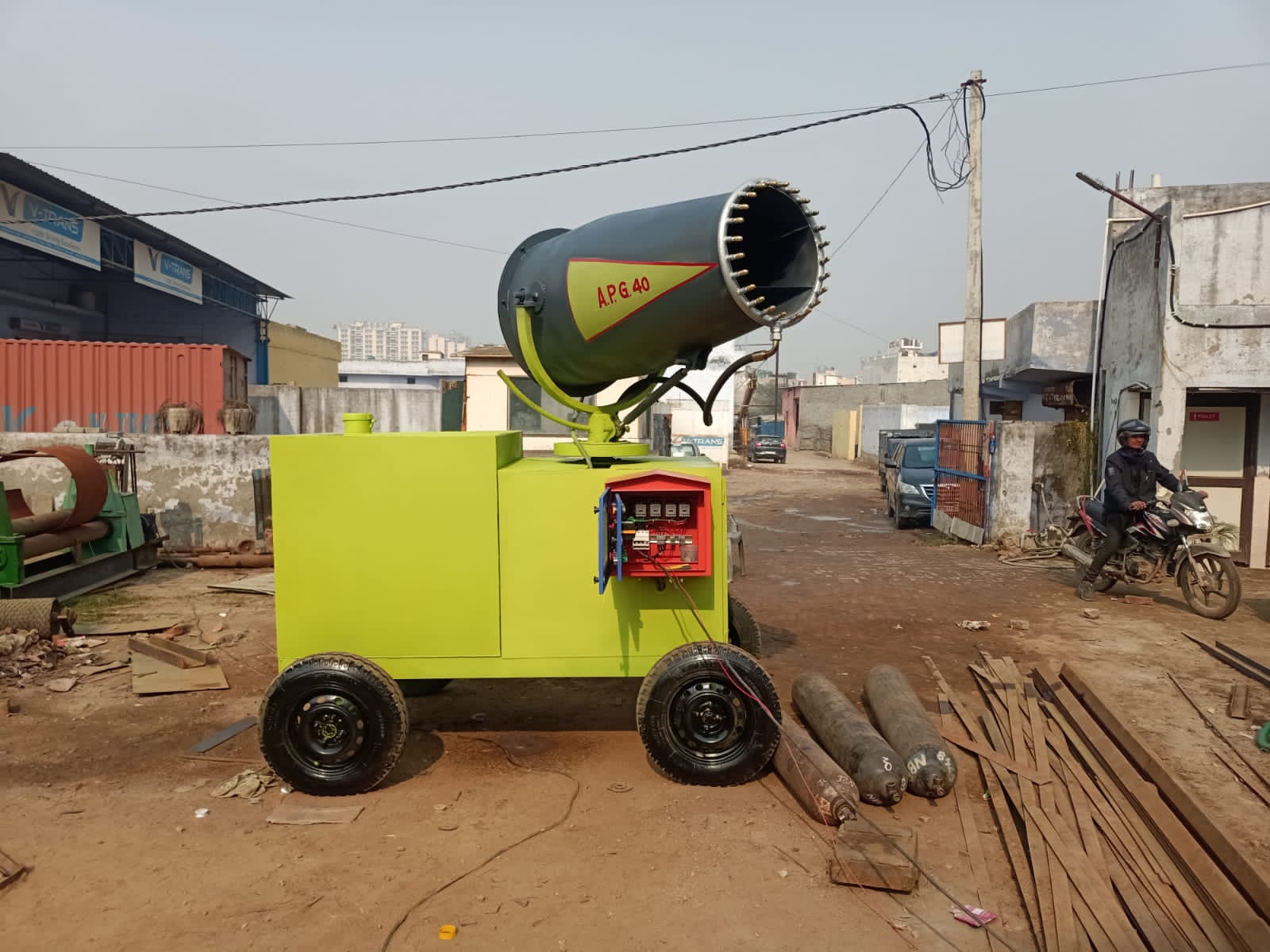 Roof Mounted Anti Smog Gun — gallery image